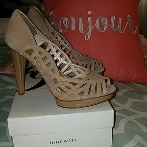 Nine West suade leather